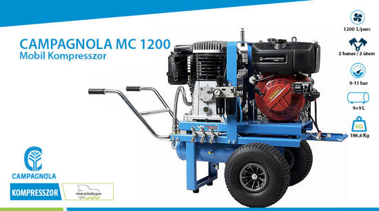 Picture of CAMPAGNOLA - MC 1200 Mobil Kompresszor