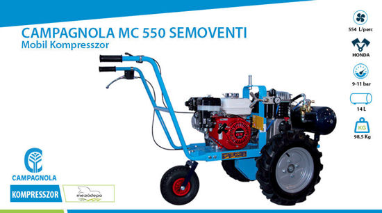 Picture of CAMPAGNOLA - MC 550 SEMOVENTI Mobil Kompresszor
